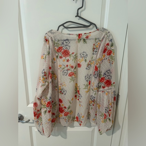 Floral Sheer Women's Cardigan - Picture 10 of 10